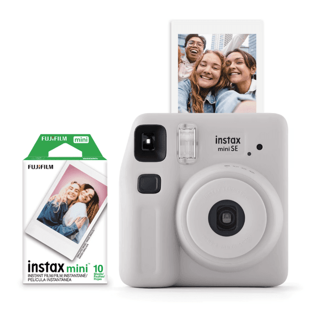 Fujifilm instax Mini SE Instant Camera with Bonus 10 pack Mini Film (Value Pack)