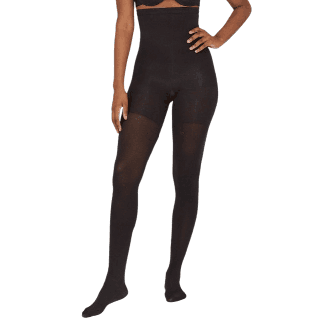 Black High Waisted Tight End Tights by Spanx for $38
