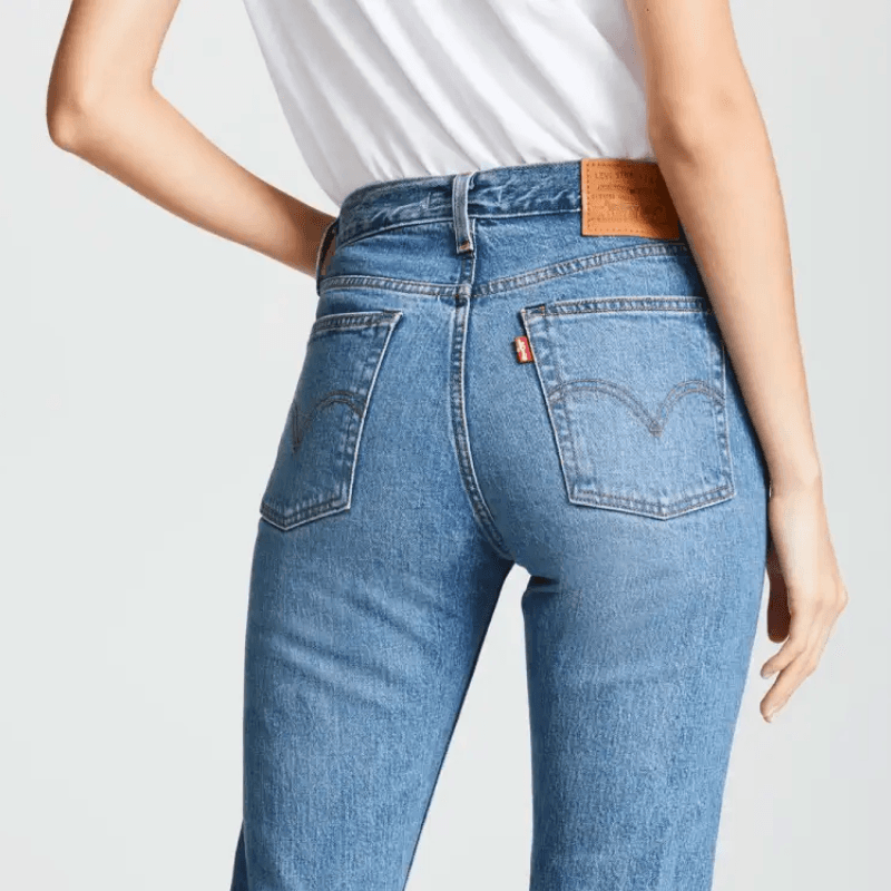 HIGH WAISTED COLORED SUPER-STRETCH JEANS BLACK - LOVER BRAND FASHION