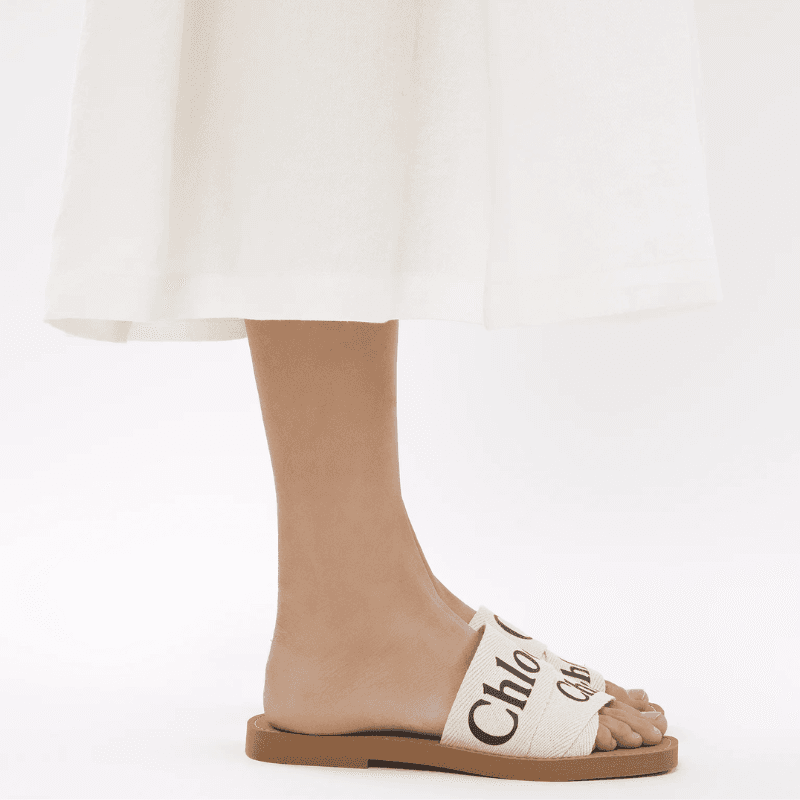 White Designer Sandals for Women