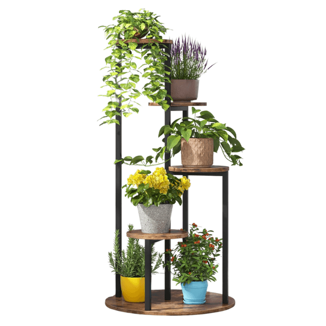 17 Stories Havya Round Multi-Tiered Plant Stand