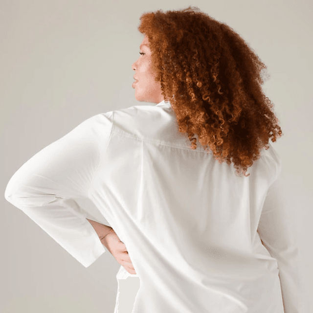 Plus size white button down blouse 2025