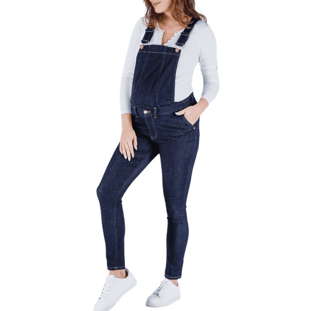 Cache Coeur Sharon Denim Maternity Overalls