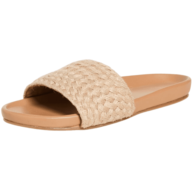 Straw And Rattan Sandals