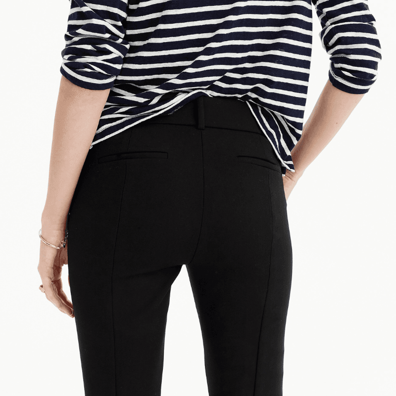 Comfortable black work discount pants