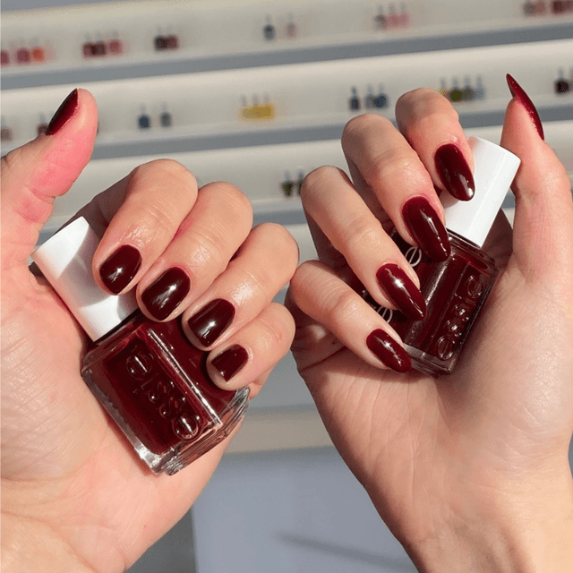Best maroon nail polish discount