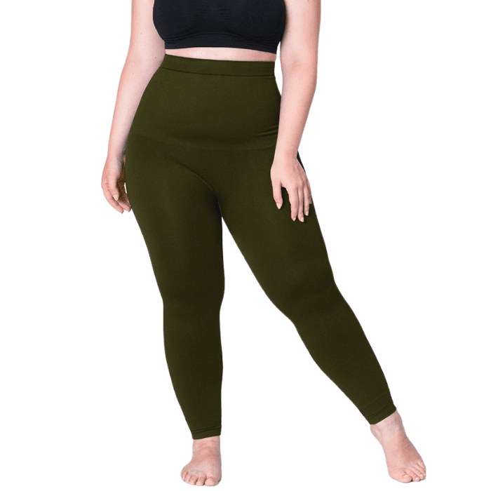 Plus Size High Waist Tummy Control Legging