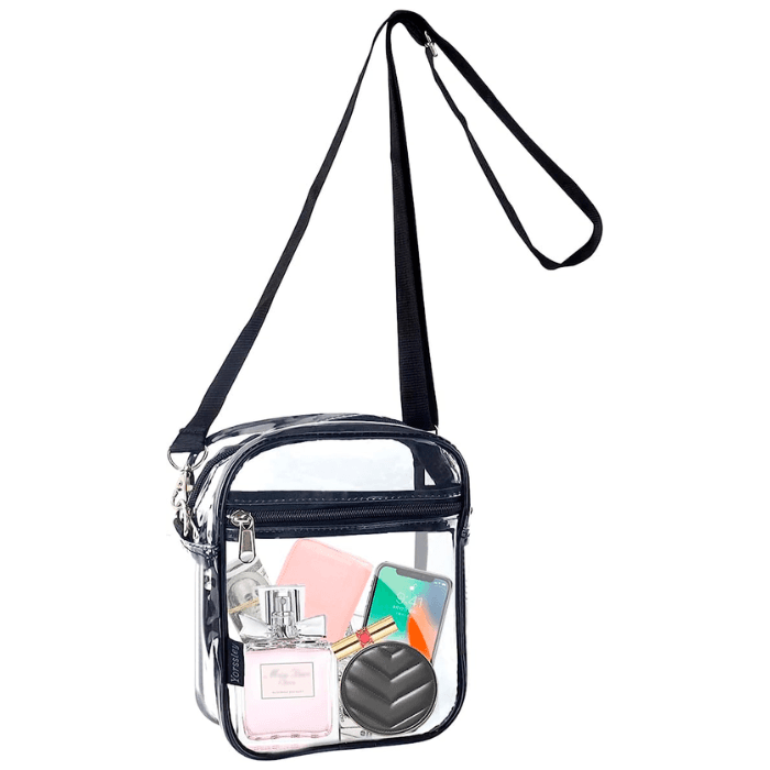 Nfl Clear Carryall Crossbody Bag : Target