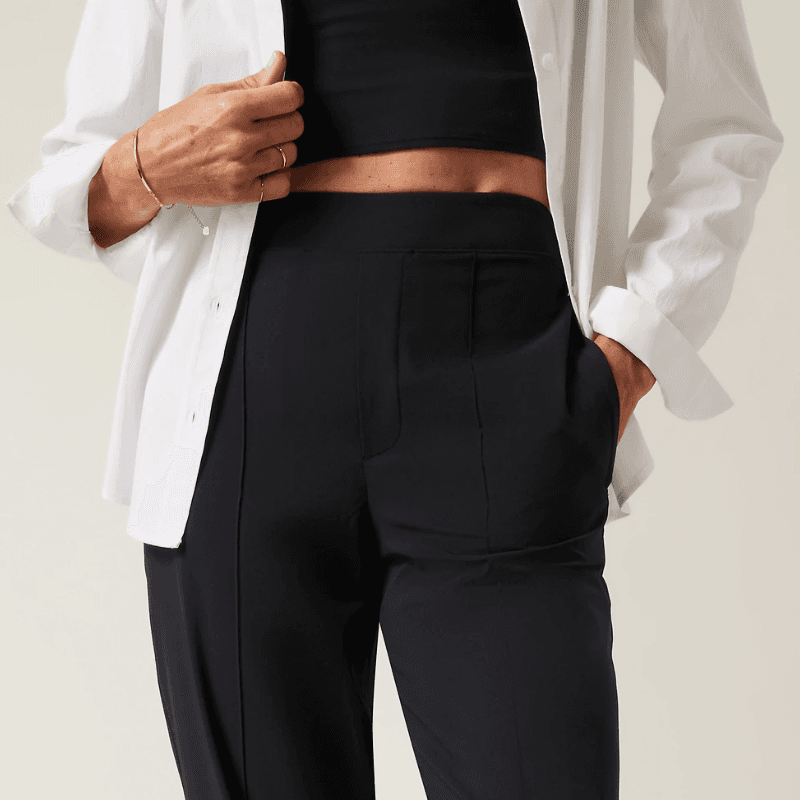 Brooklyn Heights High Rise Wide Leg Pant