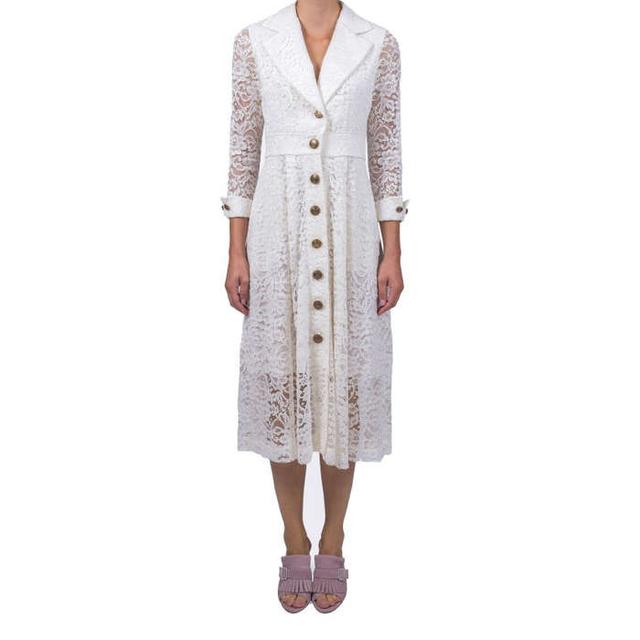 Sophia Kah Customizable Lace Trench
