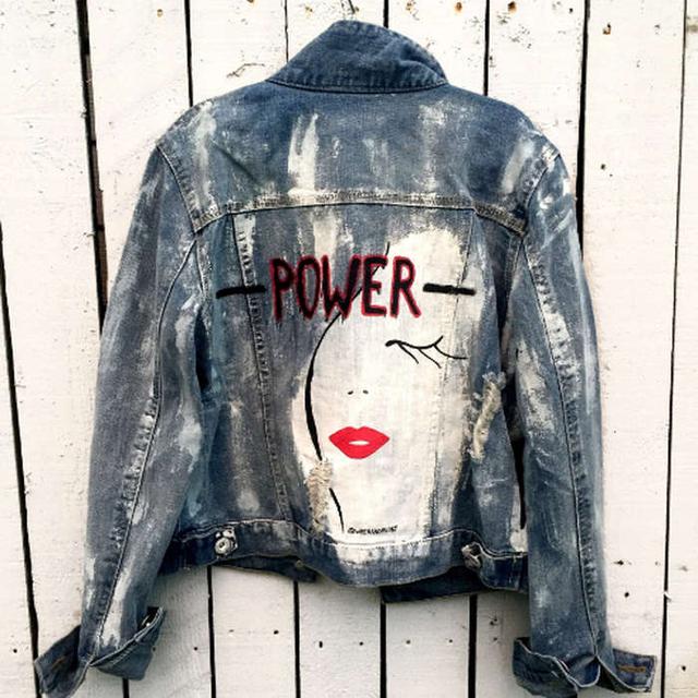 Wren + Glory Custom Denim Jacket