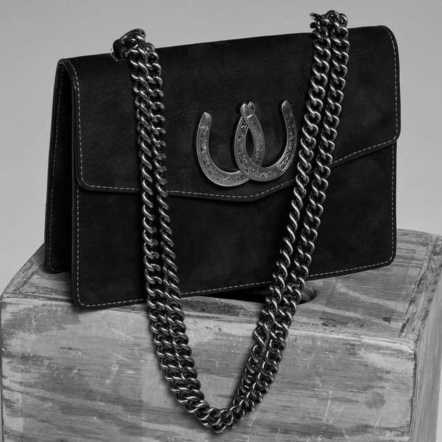Understated Leather Lady Luck UL Shoulder Bag