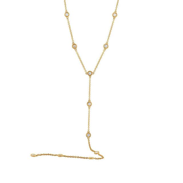Stephanie Gottlieb Diamond by the Yard Lariat