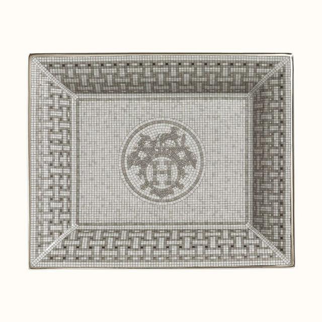 Hermes Mosaique AU 24 Platinum Change Tray