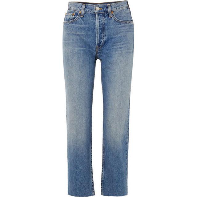 RE/DONE Originals High-Rise Stove Pipe straight-leg jeans