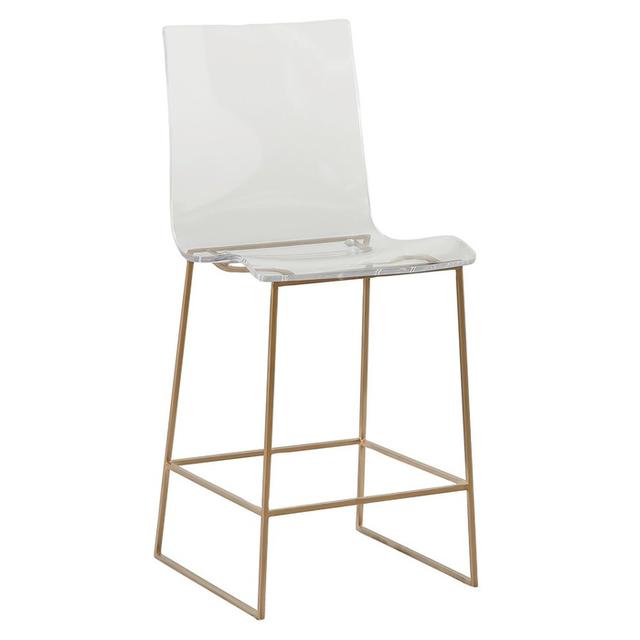 Candelabra Gabby King Bar &amp; Counter Stool in Gold