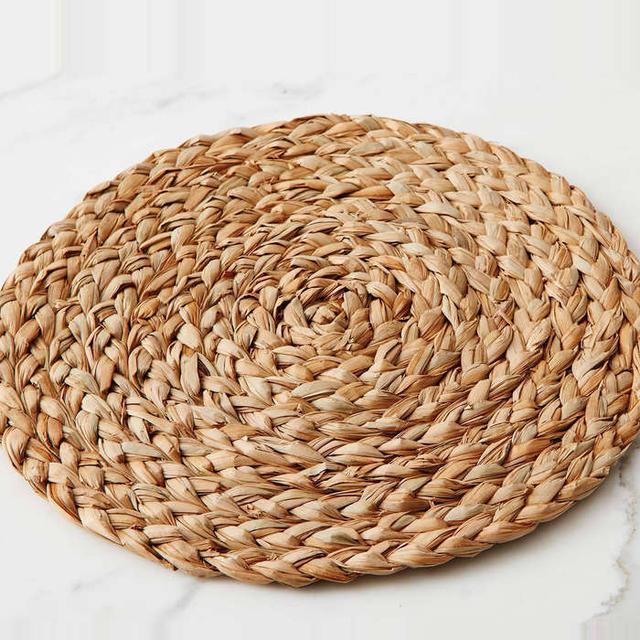 HomeNature Braided Natural Placemat