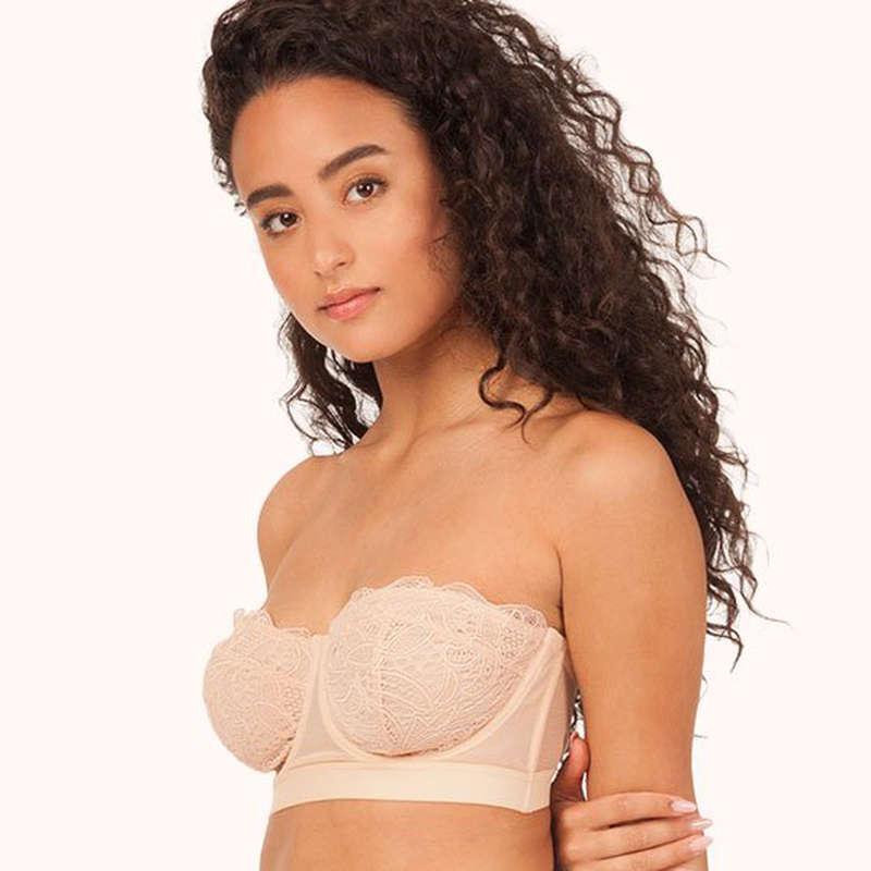 The Most Comfortable Strapless Bras That Won't Dig, Pinch, Or Fall