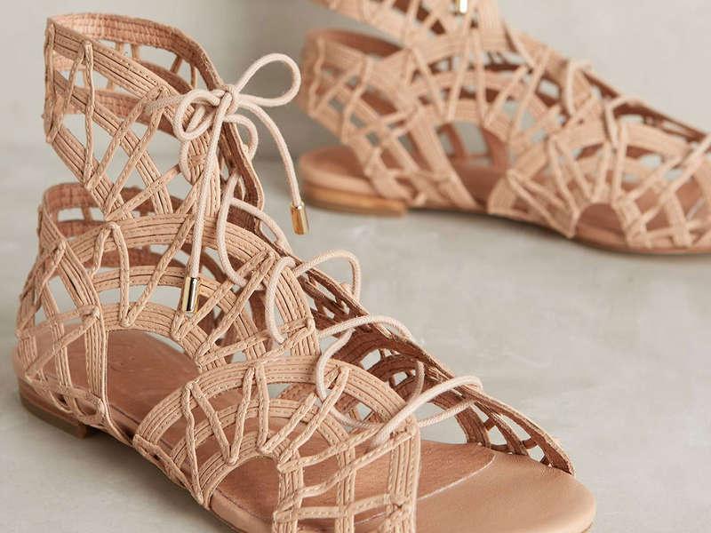 Encase your feet stylishly in this summer's best caged sandals!