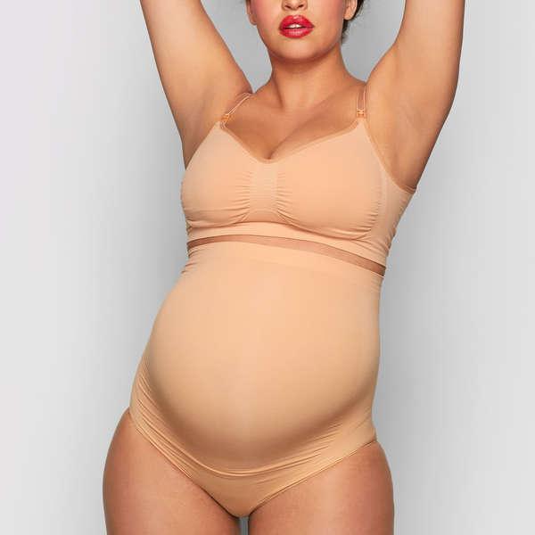 Fashion Maternity Shapewear For Under Dresses Pregnant Women Shorts  Seamless Pregnancy
