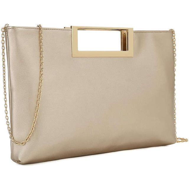 CHARMING TAILOR Clutch Evening Bag Elegant Pleated Satin Formal Handbag  Simple Classy Purse for Women in 2023