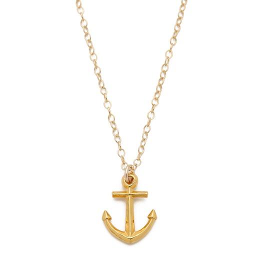 Gorjana Anchor Necklace