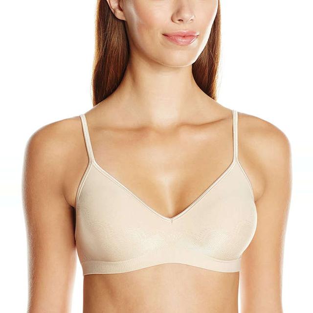 Barely There CustomFlex Fit Women`s Wirefree Bra - Best-Seller, L