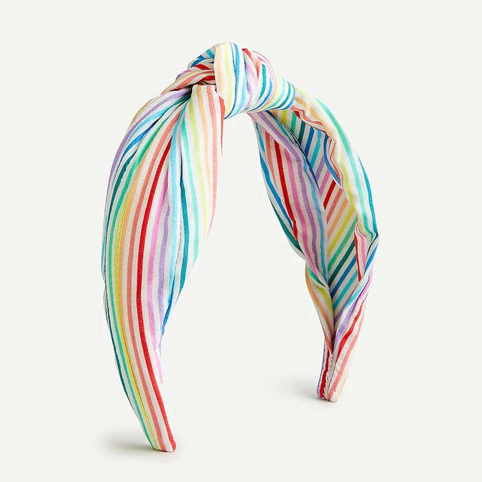 J.Crew Satin Turban Headband