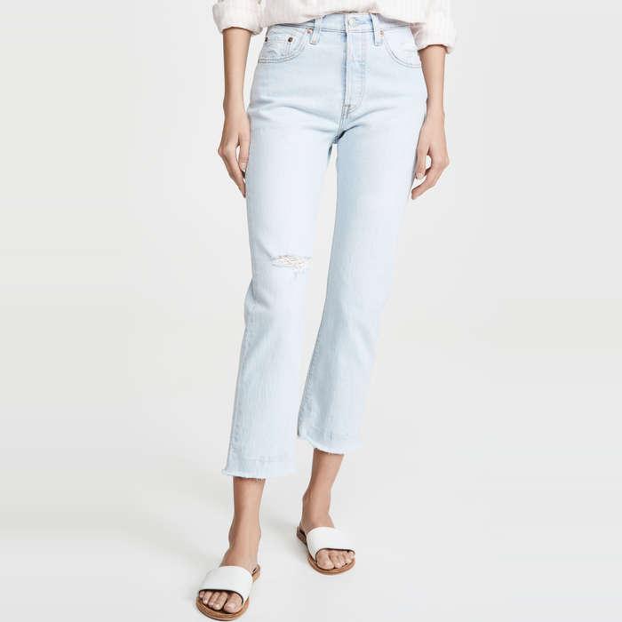 Levi's 501 Crop Jeans