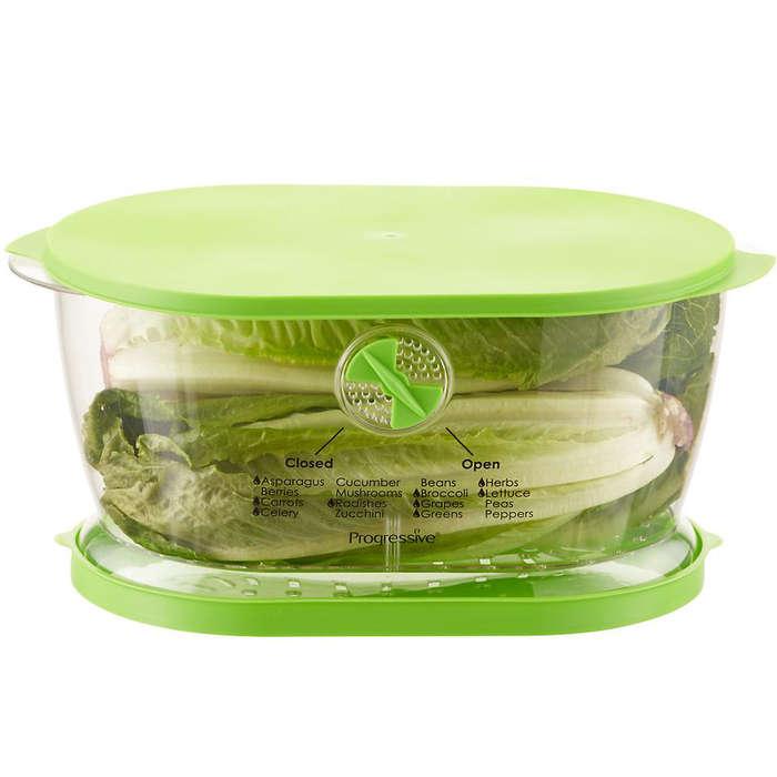 Prep Solutions by Progressive Lettuce Keeper Produce Storage Container, 4.7  Quarts