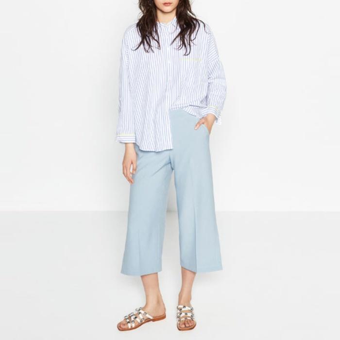 Zara Culottes With Slits