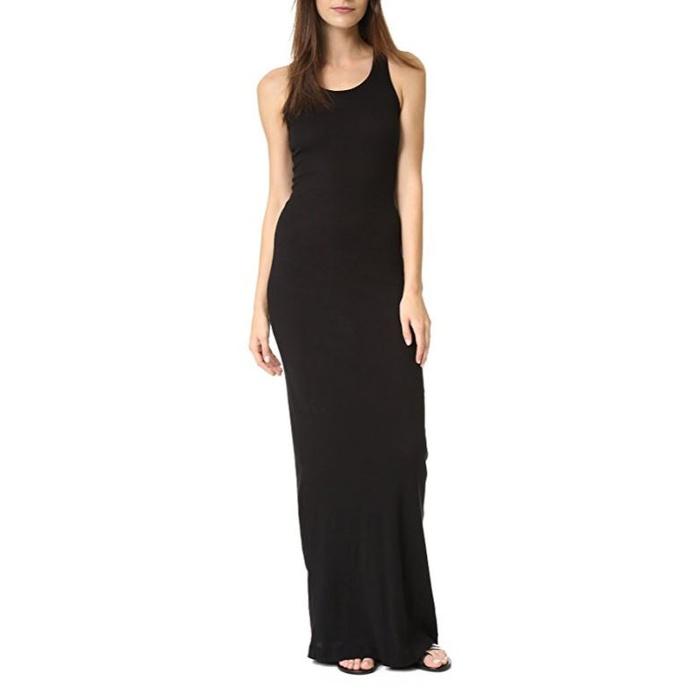 Ribbed Maxi Dress