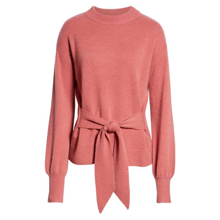 Tie Sweater