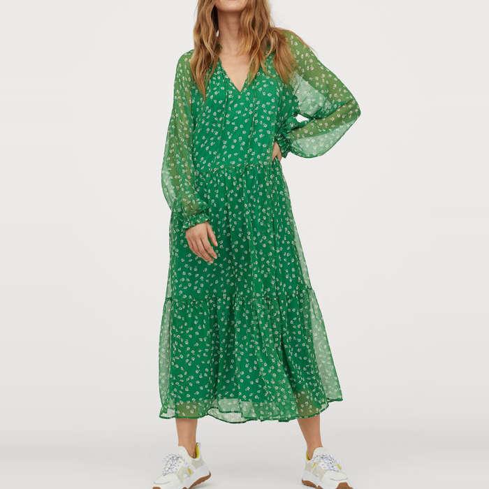 H&M Chiffon Dress