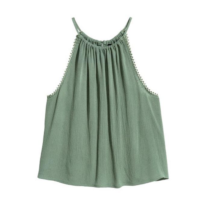 H&M Crinkled Top
