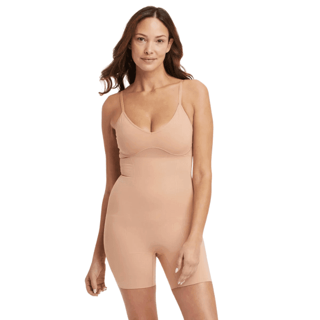 Auden Medium Shaping Seamless Mid-Thigh Bodysuit