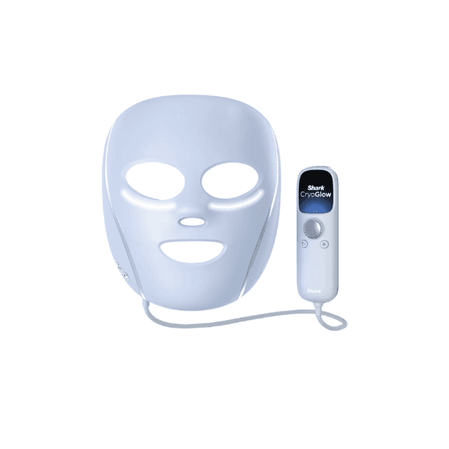 Shark™ CryoGlow™ Red Blue & Infrared iQLED Face Mask & Under Eye Cooling