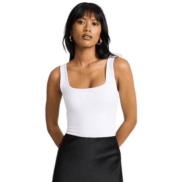 Express Body Contour High Compression Scoop Neck Tank
