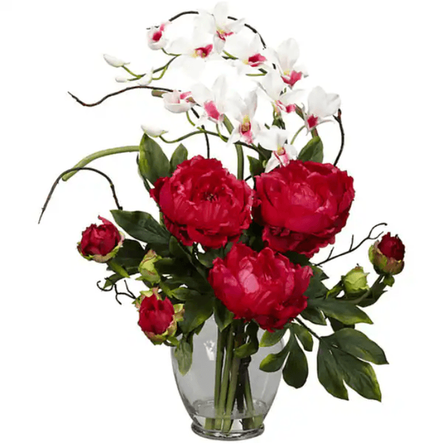 Bed Bath & Beyond Silk Peony and Orchid Arrangement