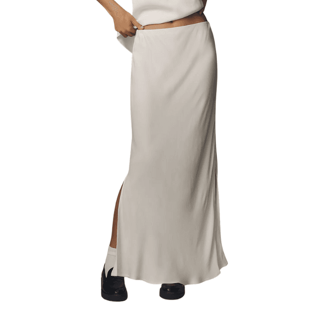 Anthropologie The Tilda Maxi Slip Skirt