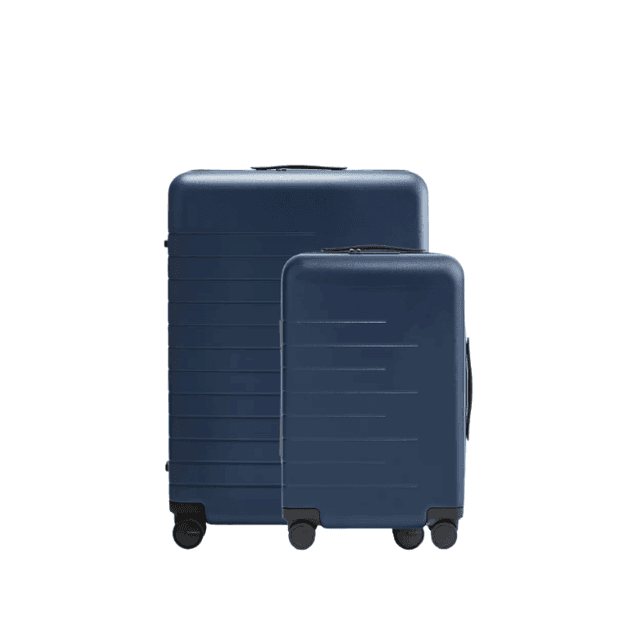 Expandable Small Carry-On & Large Check-In Suitcase Bundle