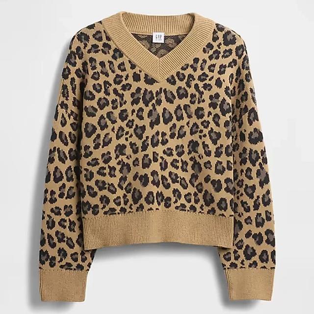 Kids Boxy V-Neck Sweater