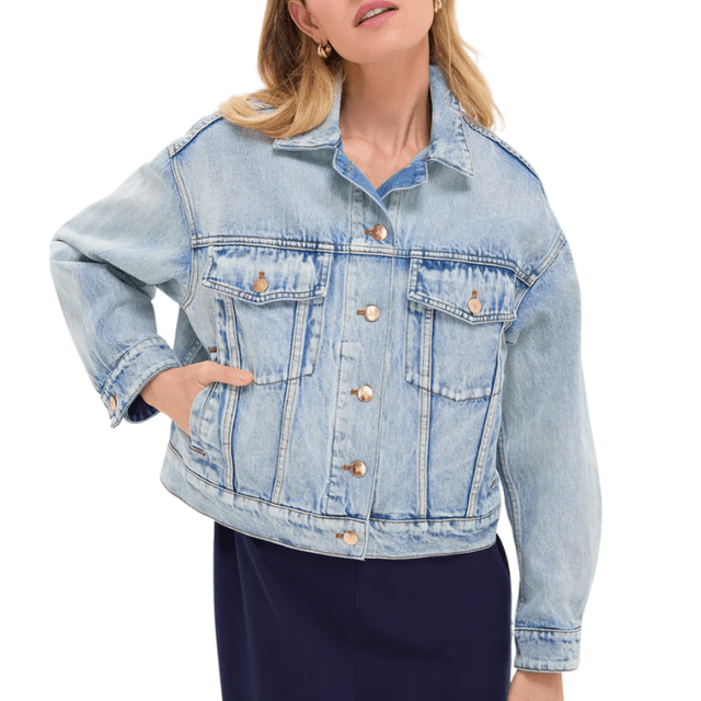 Tuckernuck Acid Wash Denim Archie Jacket