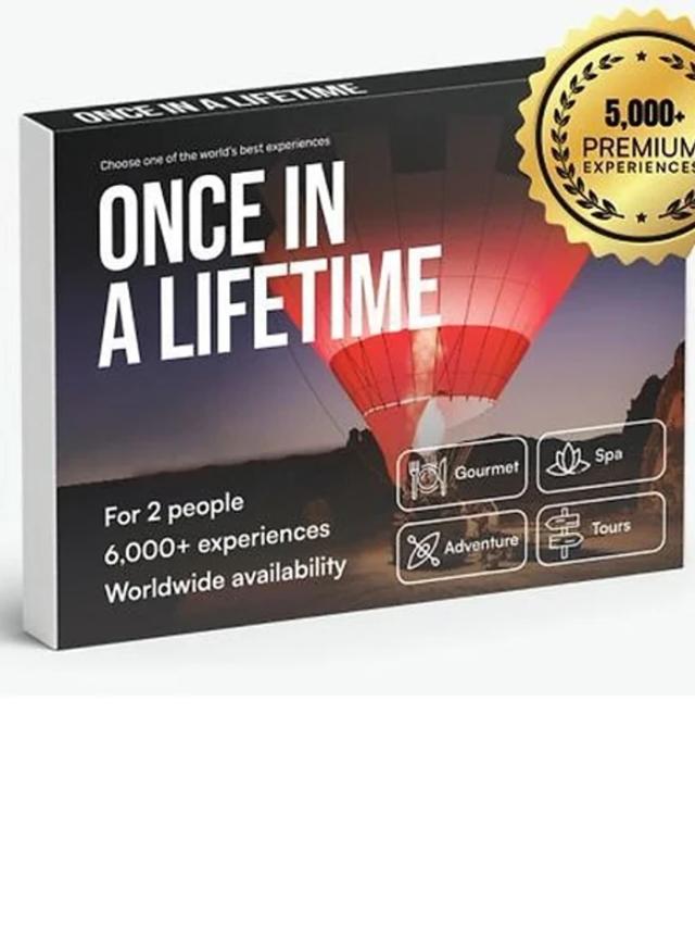 Once in a Lifetime - Experience Gift Box