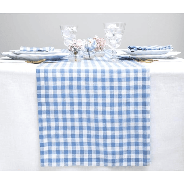 Solino Home Gingham Table Runner
