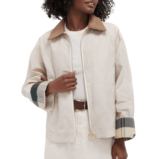 Barbour Oatmeal Catlin Showerproof Jacket