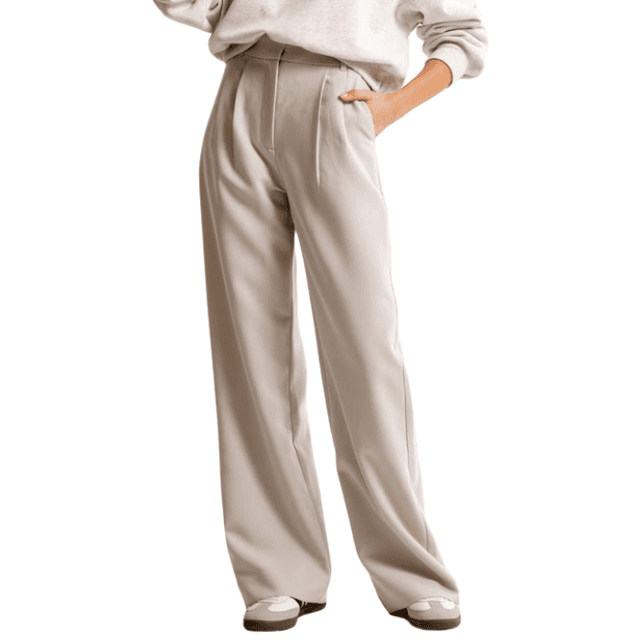 Abercrombie & Fitch Sloane Tailored Wide Leg Pant