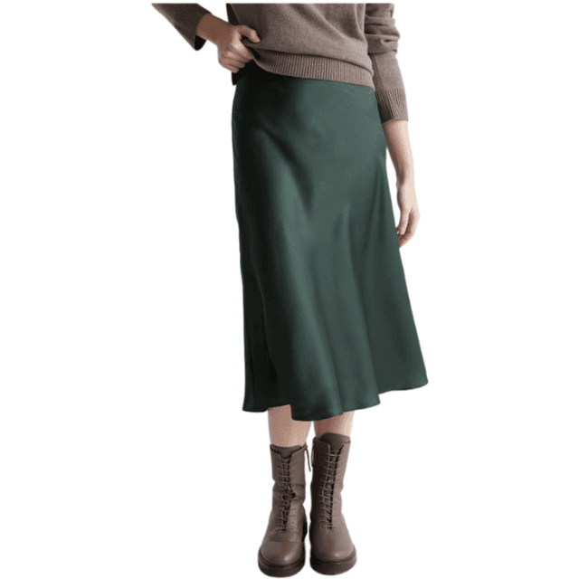 Quince 100% Washable Silk Skirt