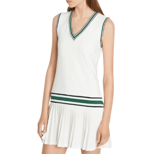 Tory Sport Performance V-Neck Tennis Dress