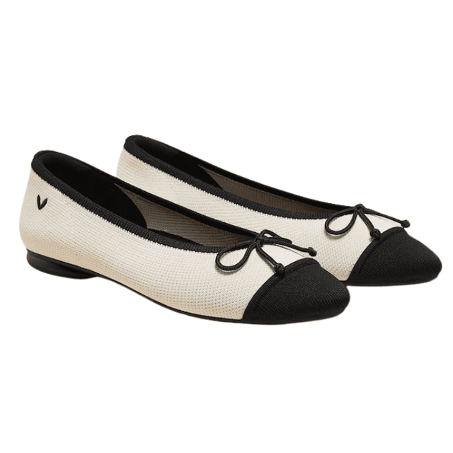 VIVAIA Almond-Toe Bow Flats